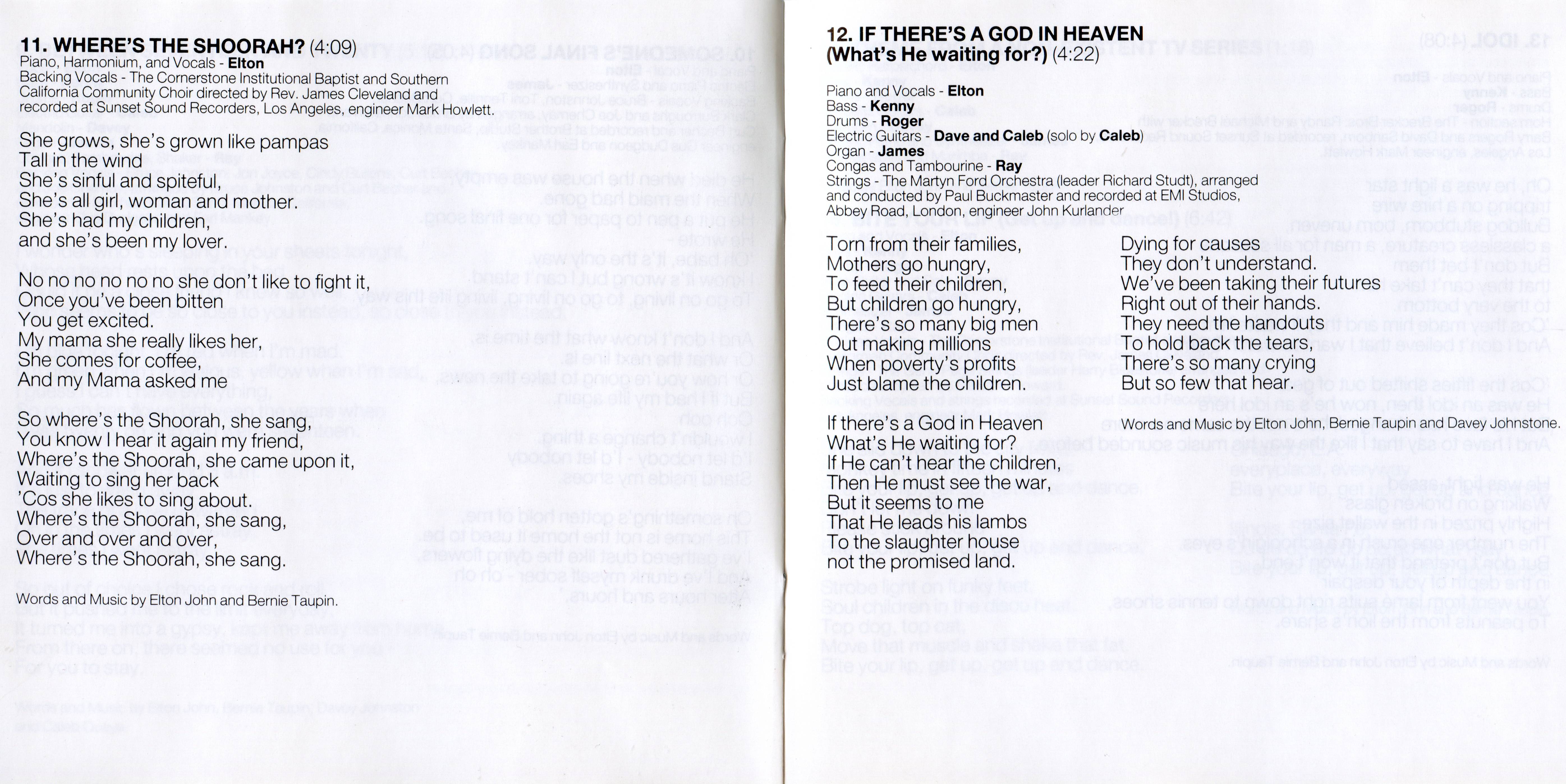 Elton John Blue Moves [booklet07 d]